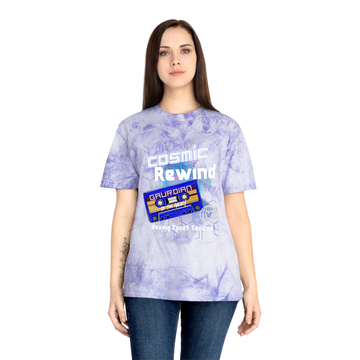 Theme Park Cosmic Rewind Unisex Color Blast T-Shirt