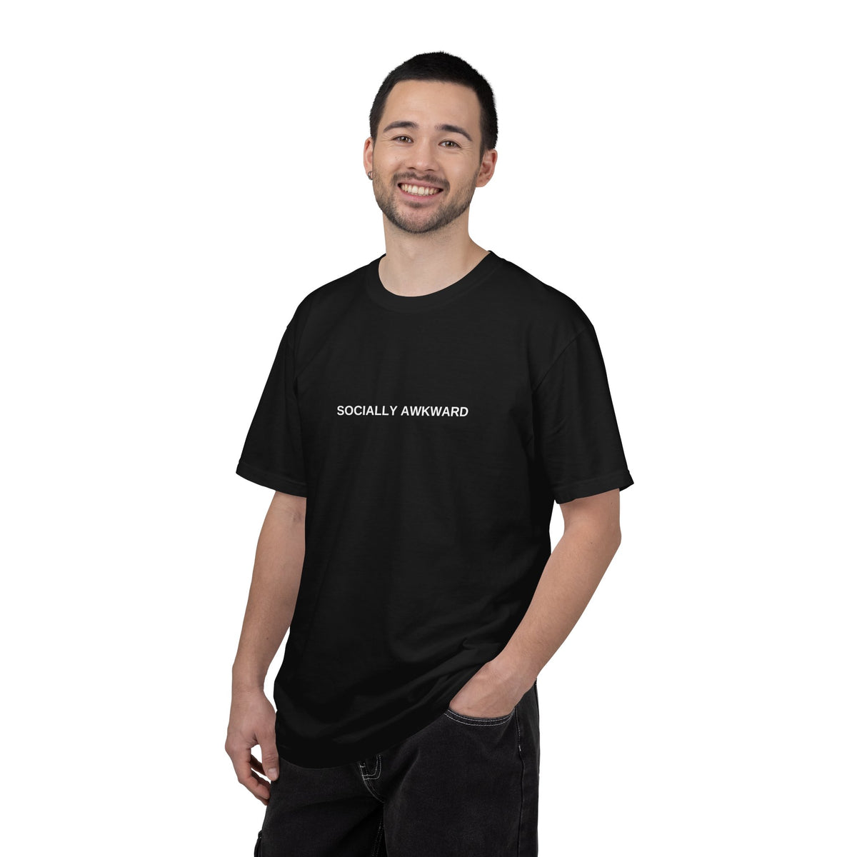 Mental Health Socially Awkward Unisex Garment-Dyed T-shirt