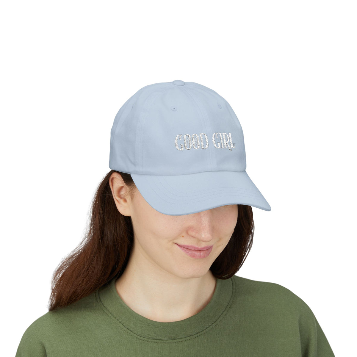 romance reader good girl baseball cap, sparkle paperie house good girl baseball hat