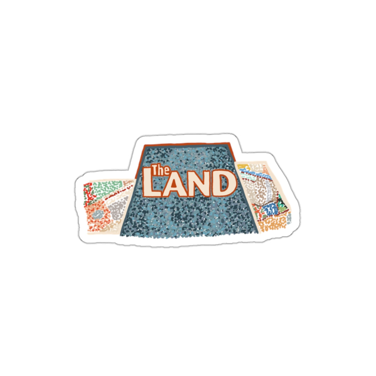 The Land Pavilion Sticker