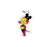 theme park spikey bee wearing mouse ears sticker sparkle paperie house