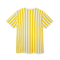 theme park t-shirt yellow stripe spikey bee, enchanted garden festival sparkle paperie house