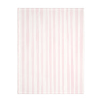 theme park mouse shaped ice cream two side blanket with pink and white stripes, sparkle paperie house