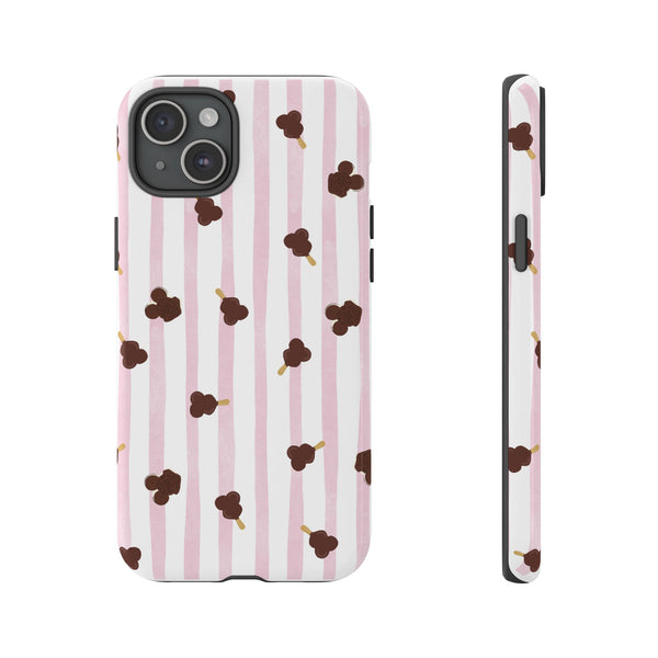 Boardwalk Sweets  Mouse Shaped Ice Cream Pattern Tough Phone Cases