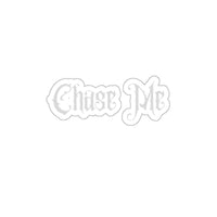 dark romance chase me die cut vinyl sticker, sparkle paperie house romance reader sticker
