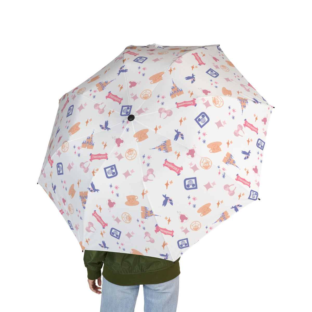 Theme park fantasy magic pattern umbrella, fantasy land pattern umbrella sparkle paperie house