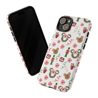 Theme Park Christmas Peppermint Park Magic Tough Cases