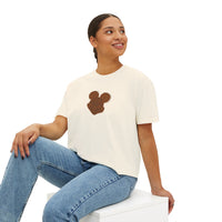 theme park women boxy shirt mouse shaped ice cream sandwich, sparkle paperie house