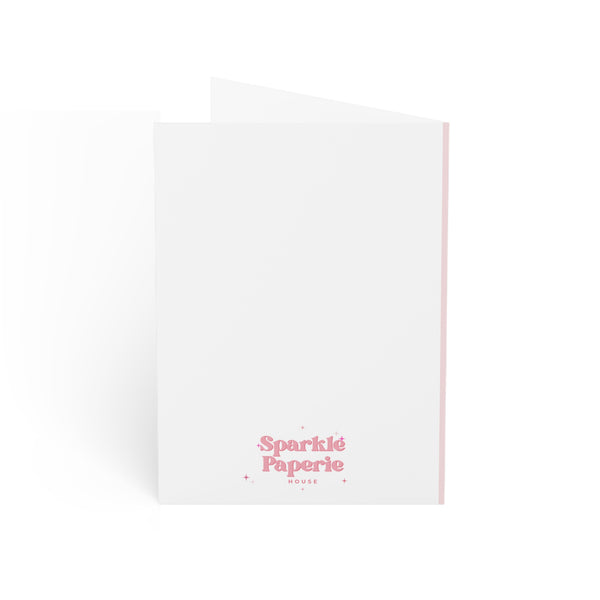 Coquette Espessro Martini Galentine's Day Card Set of 1 or 10