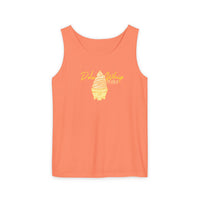 pineapple whip please tank top, theme park pineapple ice cream graphic shirt sparkle paperie house