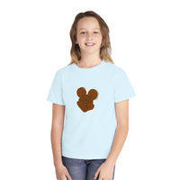 theme park mouse shaped ice cream sandwich youth shirt, sparkle paperie house
