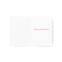 Coquette Espessro Martini Galentine's Day Card Set of 1 or 10