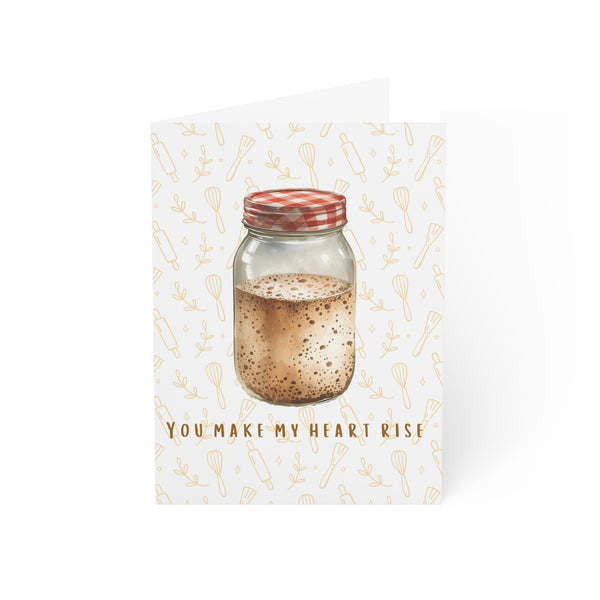 You Make My Heart Rise Valentine's Day Card Set of 1