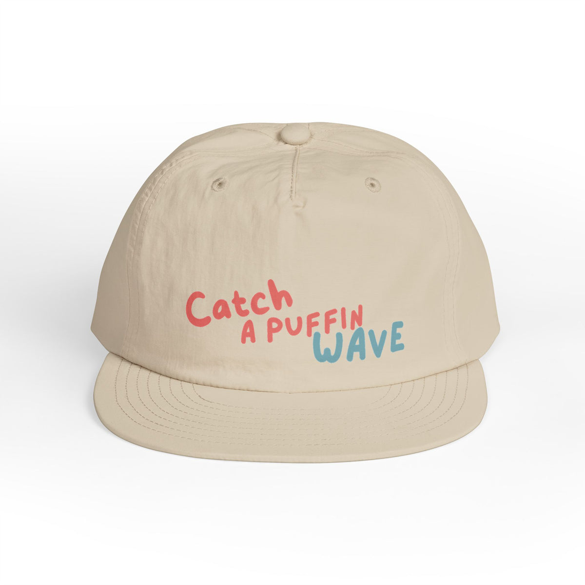 catch a puffin wave surf cap, sparkle paperie house