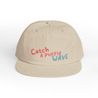 catch a puffin wave surf cap, sparkle paperie house