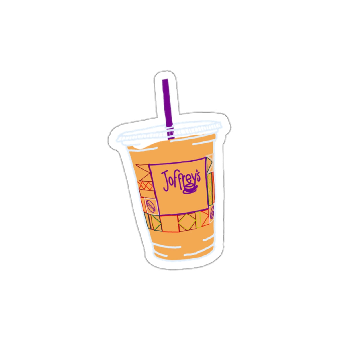 Joffrey's Ice Coffee Sticker 