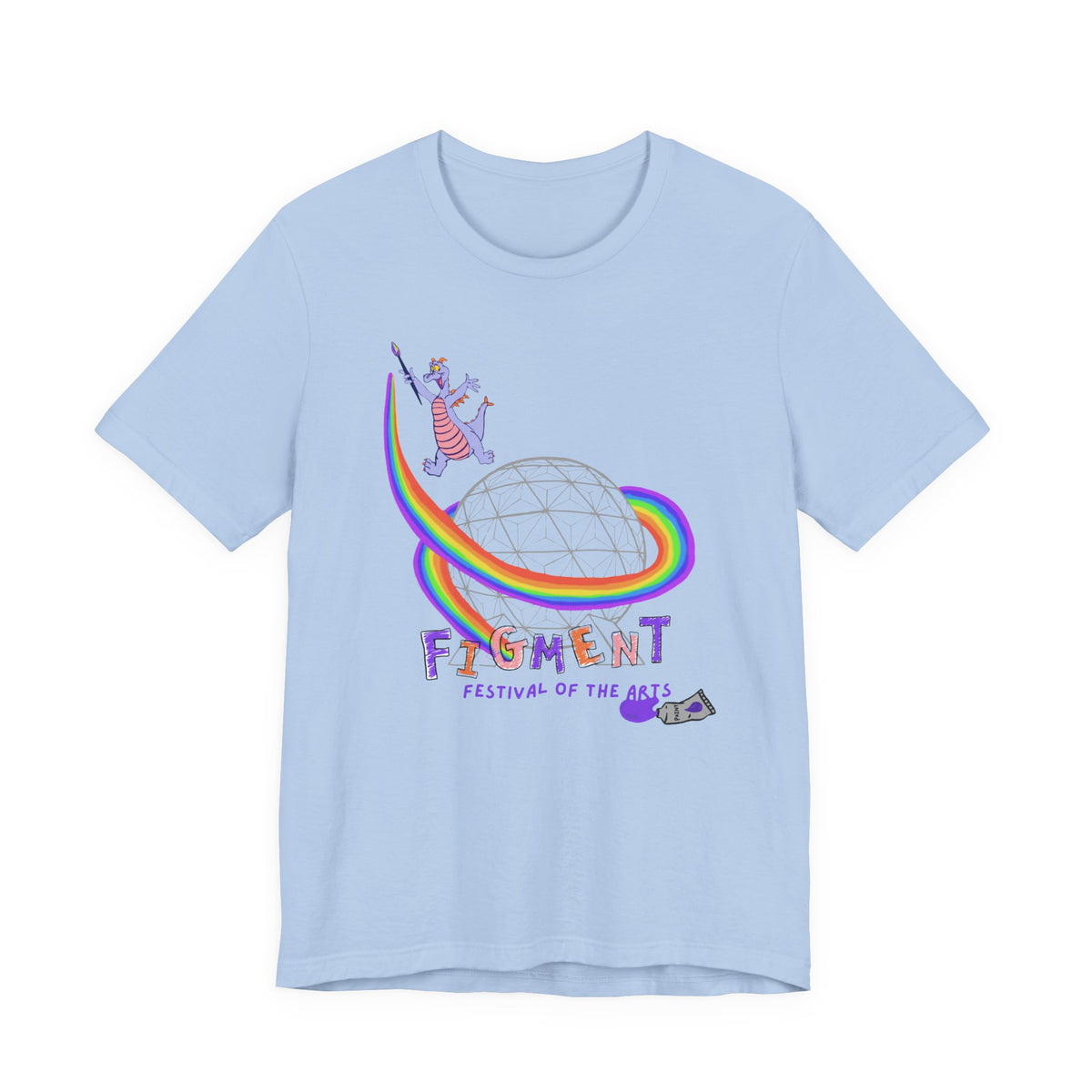 Theme Park A Stroke of Imagination Unisex Jersey Short Sleeve Tee
