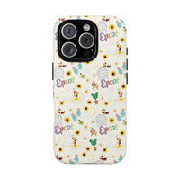 theme park flower and garden festival pattern tough phone case, sparkle paperie house