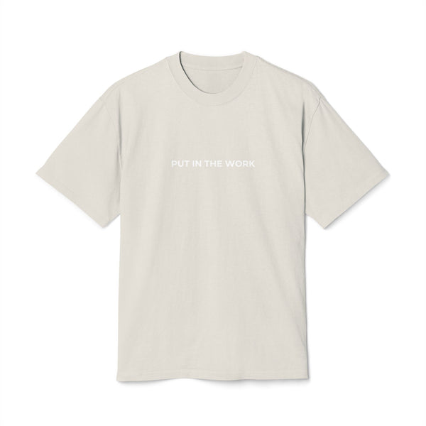 Put In The Work Unisex Heavy Faded Tee
