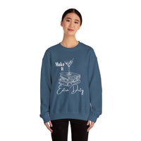 Romance Reader Make it Extra Dirty Unisex Heavy Blend™ Crewneck Sweatshirt