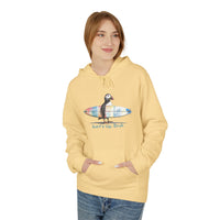 catch a puffin wave surfer hoodie, puffin surfing surf's up bruh hoodie, sparkle paperie house