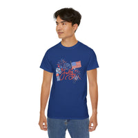 Patriotic 4th of July Graphic Unisex Ultra Cotton Tee