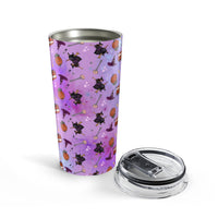 halloween town pattern 20oz tumbler, sparkle paperie house