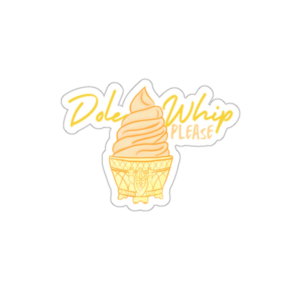 Pineapple Whip Please Die-Cut Vinyl Sticker