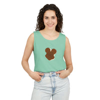 Theme park mouse shaped ice cream sandwich tank top, sparkle paperie house