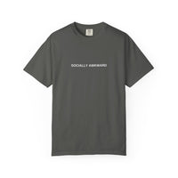 Mental Health Socially Awkward Unisex Garment-Dyed T-shirt