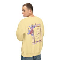 Theme Park A Stroke of Imagination Unisex Lightweight Crewneck Sweatshirt