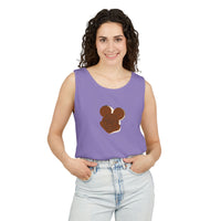 Theme park mouse shaped ice cream sandwich tank top, sparkle paperie house