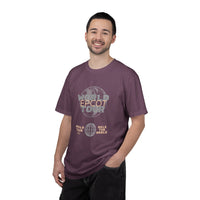 Theme Park Drink Around The World Unisex Garment-Dyed T-shirt