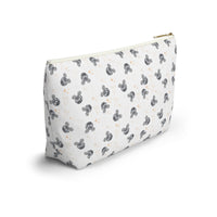 mickey disco ball pattern travel pouch