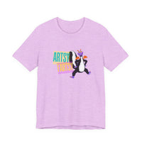 artsy fartsy figment skunk shirt, theme park shirt