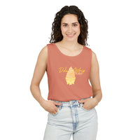 pineapple whip please tank top, theme park pineapple ice cream graphic shirt sparkle paperie house