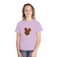 theme park mouse shaped ice cream sandwich youth shirt, sparkle paperie house