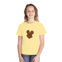 theme park mouse shaped ice cream sandwich youth shirt, sparkle paperie house