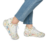 theme park flower and garden festival pattern women sneakers sparkle paperie house