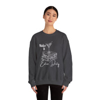 Romance Reader Make it Extra Dirty Unisex Heavy Blend™ Crewneck Sweatshirt