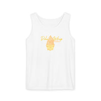 pineapple whip please tank top, theme park pineapple ice cream graphic shirt sparkle paperie house