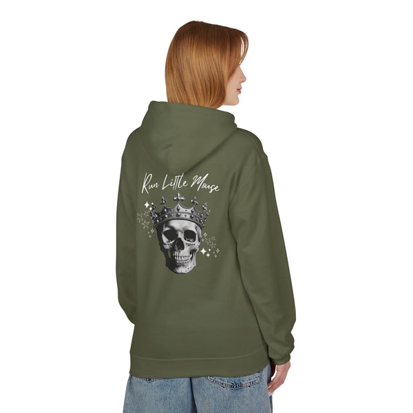 Romance Reader Run Little Mouse Fleece Hoodie