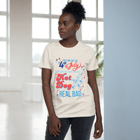 women 4th of july graphic shirt features you look like the 4th of july with hot dog, patriotic graphic shirt sparkle paperie house