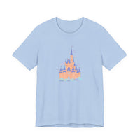 Theme Park Fantasy Magic Castle Unisex Jersey Short Sleeve Tee