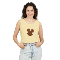 Theme park mouse shaped ice cream sandwich tank top, sparkle paperie house