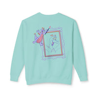 Theme Park A Stroke of Imagination Unisex Lightweight Crewneck Sweatshirt