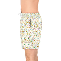 theme park flower and garden festival men's swim trunks