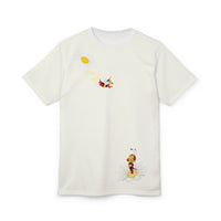 theme park spikey bee graphic shirt, enchanted garden festival sparkle paperie house