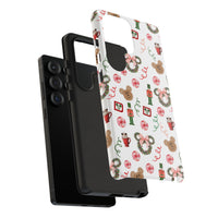 Theme Park Christmas Peppermint Park Magic Tough Cases