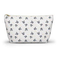 mickey disco ball pattern travel pouch